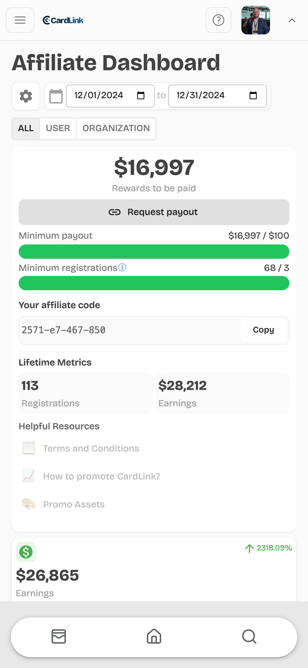 Earn with our affiliate program